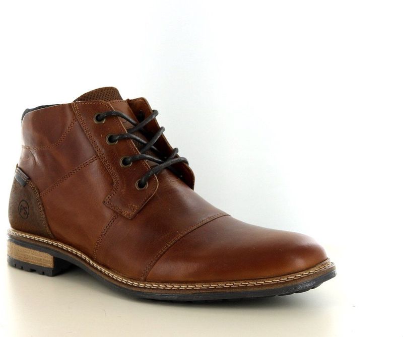 PS Poelman - P020761 - Nette Schoenen - Cognac - Leer