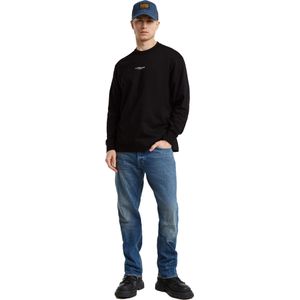 G-Star - D25078-C336-6484 - T-shirt - Zwart - Boxy - Lange Mouwen - Biologisch Katoen