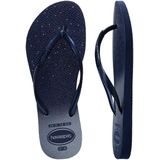 Havaianas - Slim Gloss - Teenslippers - Navy Blue - 100% Rubber en PVC