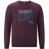 Jan Vanderstorm - LINDSKOV - Sweatshirt - Donkerlila - Plus-Size