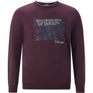Jan Vanderstorm - LINDSKOV - Sweatshirt - Donkerlila - Plus-Size