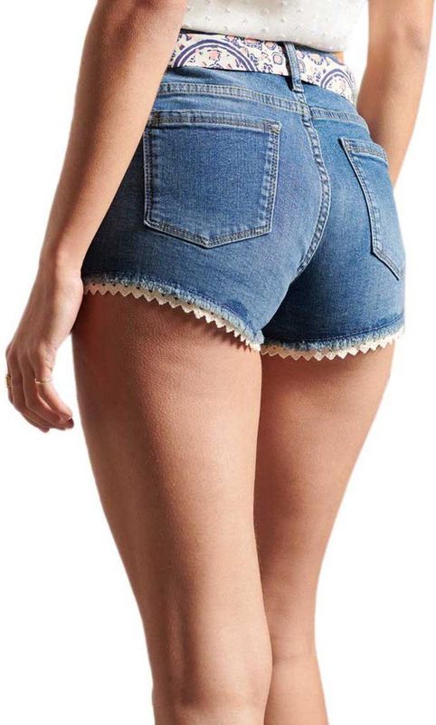 Superdry - Lace Hot - Korte Jeans