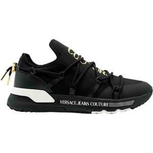 Versace Jeans Couture - Fondo Dynamic Sa6 Sneakers - Zwart - Kunstleer/Textiel