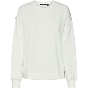 VERO MODA Dames Vmdaisy Pearl Sweat JRS Boo Ga shirt met lange mouwen, berk, M