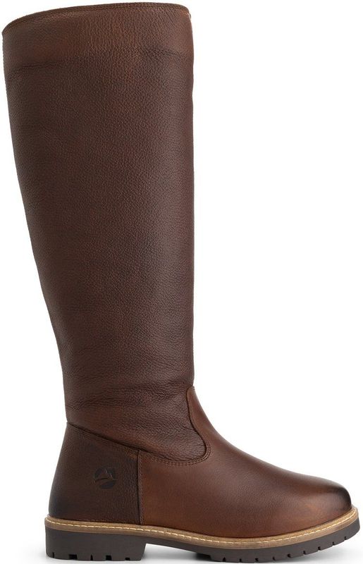 Travelin' - Dyreborg - Hoge Laarzen - Donkerbruin - Wolgevoerd