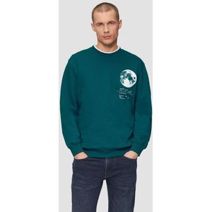 Sweatshirt - Print - Unisex - Katoen - Grijs