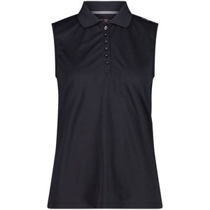 CMP - Damespolo - Mouwloos - Effen - Technisch - Ademend