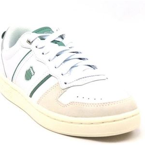 K-Swiss - Lozan Match LTH - Sneakers - Wit/Berl Groen - Leer