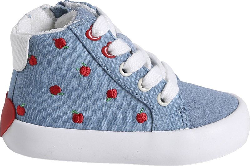 Sneakers - Hoge - Multicolor - Synthetisch/Textiel/Leer