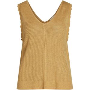 Object - Objruth Knit S/l Top - Cocoon/Mel - Dames