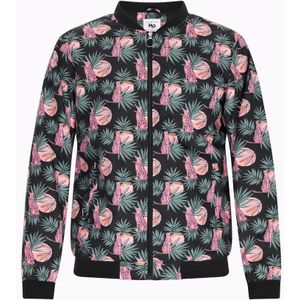 Mo - Bomberjack - Tropische Print - Relaxte Pasvorm