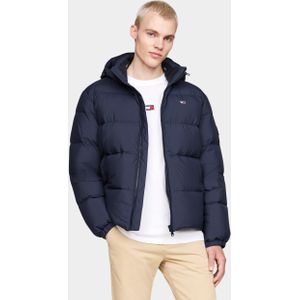 Tommy Jeans - Donsjack - Zwart - 100% Polyester
