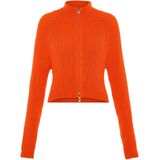 myMo - Vest - Dames - Met Kleine Opstaande Kraag - Sportieve Raglanmouwen