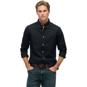 Superdry - M4011064A - Overhemd - Wit - Slim Fit - Lange Mouwen