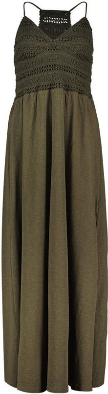 Superdry - Lace Jersey - Lange Jurk