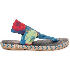 Nalho - NA0011 - Sandalen - Blauw - Dames - Teenslippers