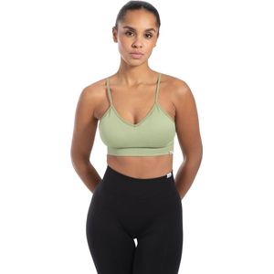 Smilodox - Alma - Sportbeha - V-hals - Ondoorzichtig - Uitneembare Cups - Verstelbare Bandjes