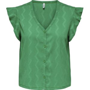 Only - Dia V-Neck Top - Groen - Dames