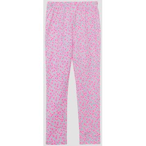 Legging - Enkellang - Slim-fit - Katoenmix - All-over Print