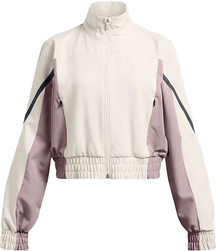 Under Armour - Unstoppable Crop - Jas - Wit