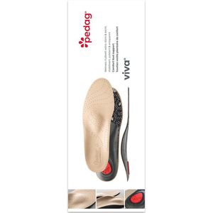 Pedag Unisex-Adult Viva 187 Comfort binnenzool 187 Naturel, 12 Mens UK