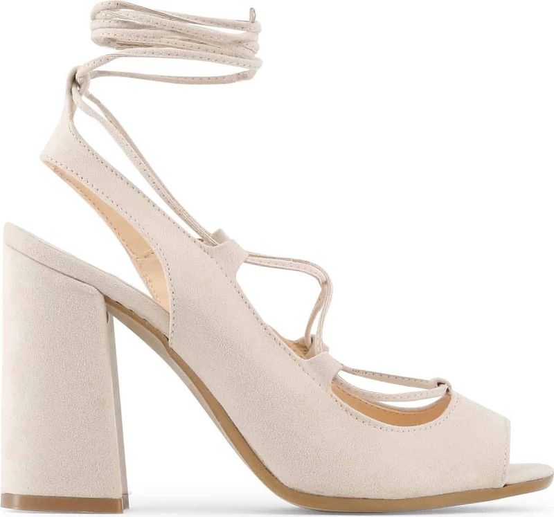 Made in Italia - Schoenen - Beige - Synthetisch Bovenwerk - Verstelbare Enkelband Hak Sandalen