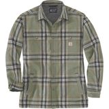 Carhartt - TJ4452 - Flannel Overhemdjas - Geruit - Katoen - Sherpa Voering
