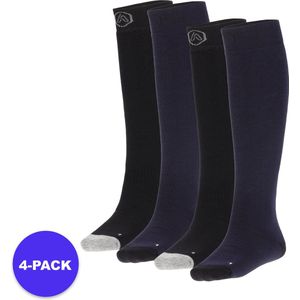 Skisokken Kinderen – Plain – Unisex – 4-Pack