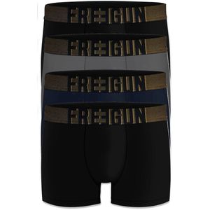 Freegun 4-pack heren boxershort microfiber - Sport - HRFGSIG1BMKA