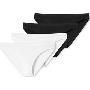 SCHIESSER Slip ' Serie "95/5" '  gemengde kleuren / zwart / wit