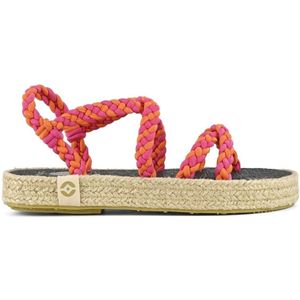 Nalho - NA0050--FUXORANGE-D9 - Sandalen - Vrouw - Teenslippers