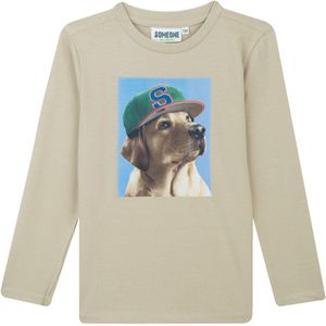 Someone - Longsleeve - Beige - Voor Jongens