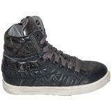 Twins - 508 - Halfhoge Veterschoenen - Taupe - Leer