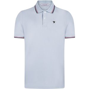 Felix Hardy - Polo Shirt - Babyblauw - Korte Mouw - Katoenen Pique