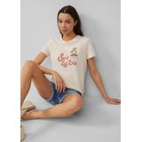 T-shirt - Katoen - Normale Pasvorm - Ronde Hals