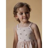 Top - Jersey - Mouwloos - Vierkante Hals - All-over Print - Ruches