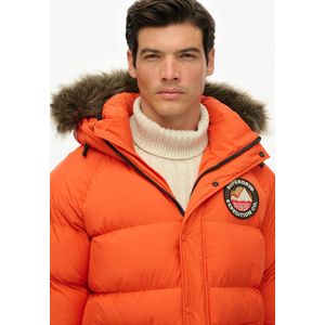 Superdry - Everest Longline Baffled Parka - Winterjas