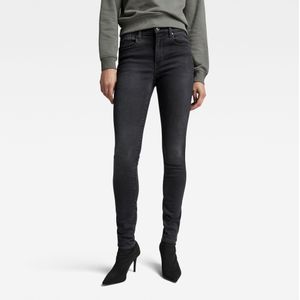 G-Star RAW - Skinny Broek - Zwart - Katoen - Nauwsluitend Ontwerp met 5 Zakken