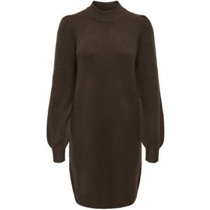 JDY - Korte Jurk - Gebreid - Hoge Hals - Lange Mouwen - Loose Fit