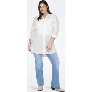 Carapeldoorn - Overhemd - Lange Mouwen - Loose Fit - Curve