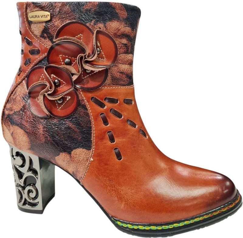 Laura Vita - Ledao 43 - Enkellaarsjes - Bruin