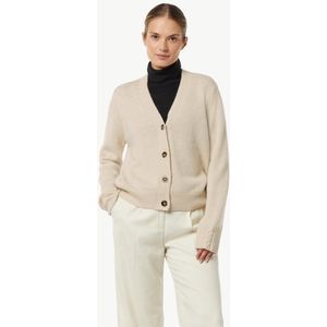 COMMA Gebreid vest  lichtbeige