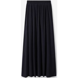 Sissy-Boy - Jersey Maxi Rok - Zwart - Hoge Taille