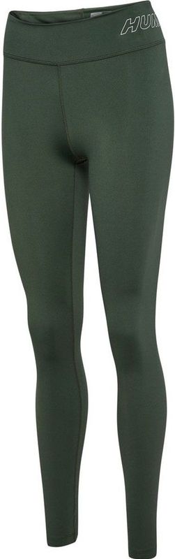 hummel - hmlTE FUNDAMENTAL MID WAIST TIGHTS - Sportbroek - Zwart - Jerseystof