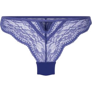 Hunkemöller Dames Lingerie Cheekini Isabelle - Blauw - maat XS