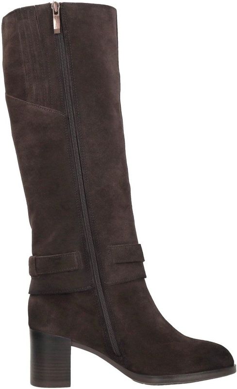 Tamaris - Knielaarzen - Bruin - Hakhoogte 6,5 cm