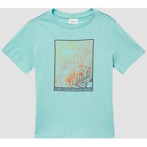 s.Oliver - T-Shirt - Katoen - Normale Pasvorm - Korte Mouwen