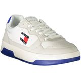 Tommy Hilfiger - Witte Leren Heren Sneaker - Sneakers - Wit