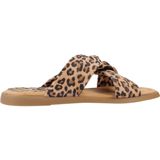 Unisa - CAMBY - Slippers - Canelle Panter - Kunstleer