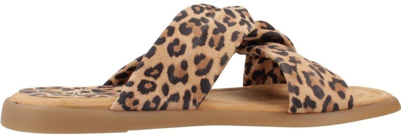 Unisa - CAMBY - Slippers - Canelle Panter - Kunstleer